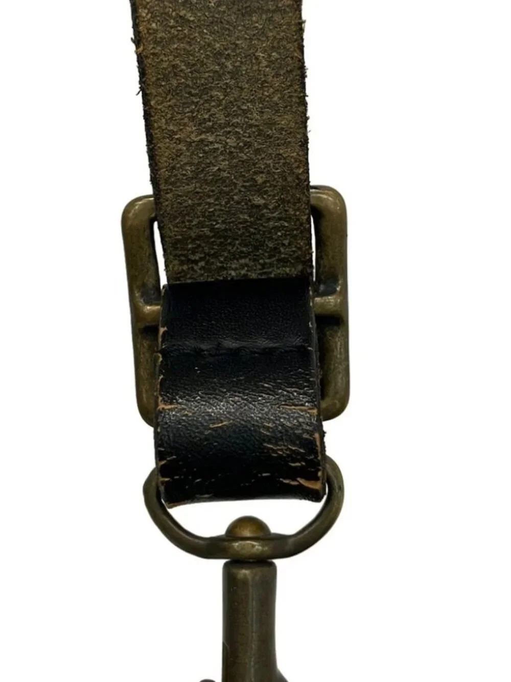 JURGEN LEHL Black Leather Shoulder Bag